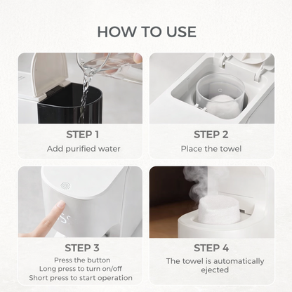 Livefull by OLECON™ - Smart Warm Towel Dispenser