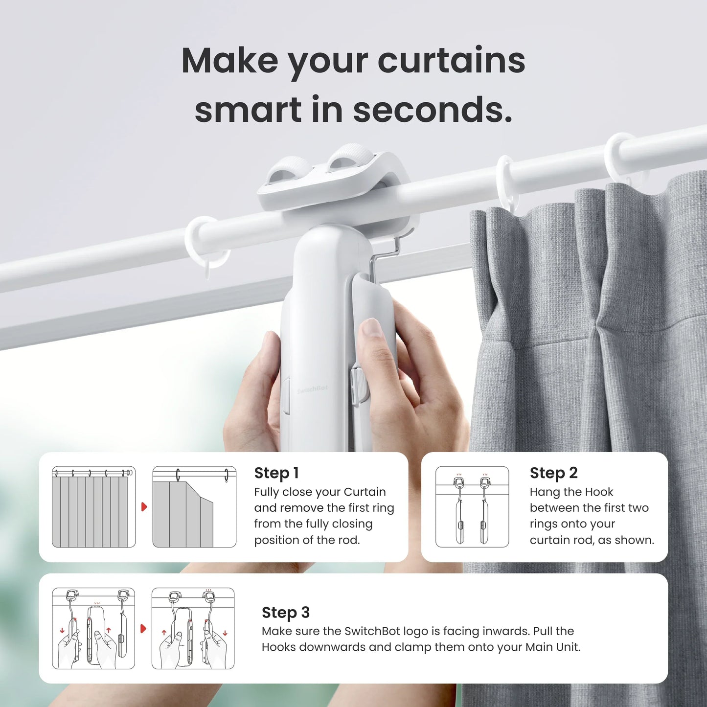 SWITCHBOT by OLECON™ - Smart Curtains Opener