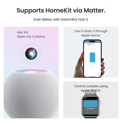 SWITCHBOT by OLECON™ - Smart Curtains Opener