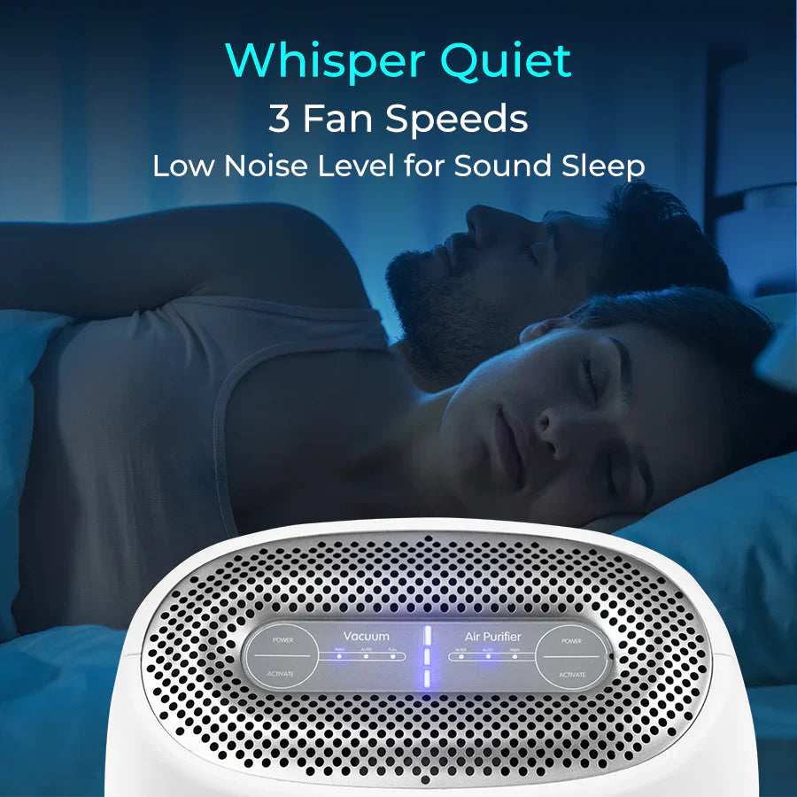 PUREVAC by OLECON™ - Smart 2 in 1 Vacuum & Air Purifier