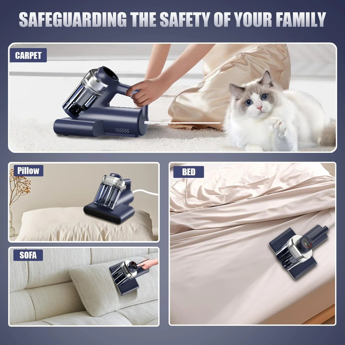 Teant by OLECON™ - Advanced Mattress Vacuum