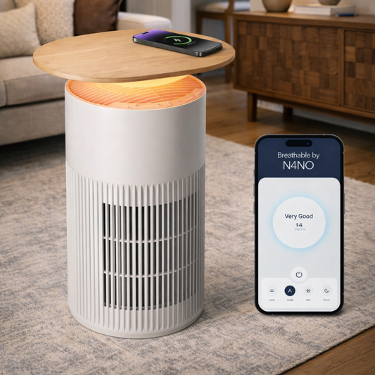 BREATHABLE by OLECON™ - Smart Table & Air Purifier