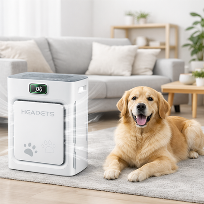 HEAPETS by OLECON™ - Smart Pet Air Purifier & Vacuum