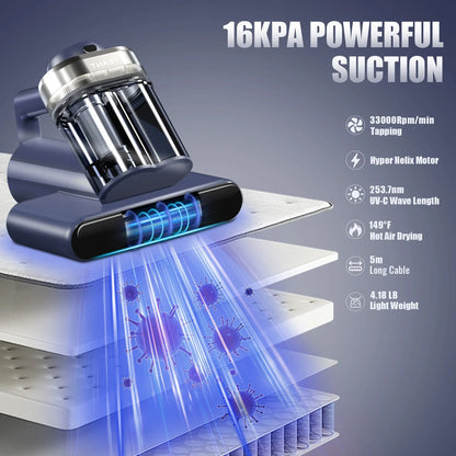 Teant by OLECON™ - Advanced Mattress Vacuum