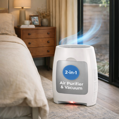PUREVAC by OLECON™ - Smart 2 in 1 Vacuum & Air Purifier