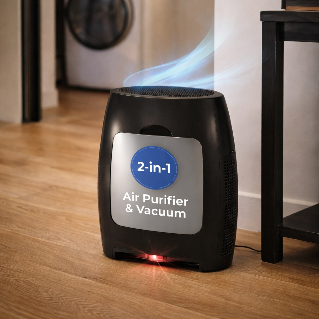 PUREVAC by OLECON™ - Smart 2 in 1 Vacuum & Air Purifier
