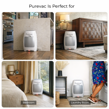 PUREVAC by OLECON™ - Smart 2 in 1 Vacuum & Air Purifier